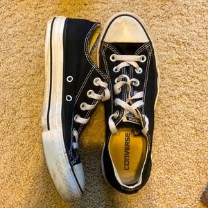 black converse